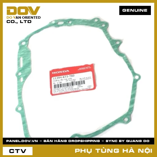 MÃ PHỤ TÙNG : 11394K73T60 GIOĂNG NẮP MÁY PHẢI — 11394K73T60