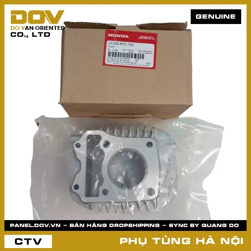 MÃ PHỤ TÙNG : 12100KYZ710 XYLANH — 12100KYZ710