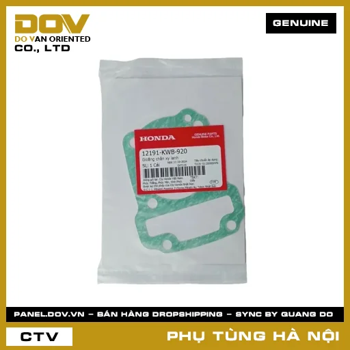 MÃ PHỤ TÙNG : 12191KWB920 GIOĂNG CHÂN XY LANH — 12191KWB920