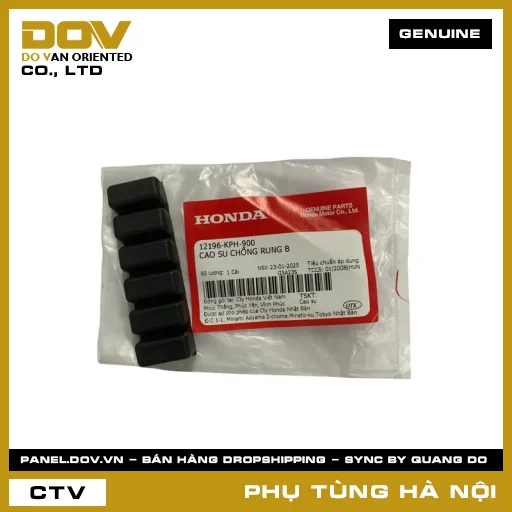 MÃ PHỤ TÙNG : 12196KPH900 CAO SU CHỐNG RUNG B — 12196KPH900