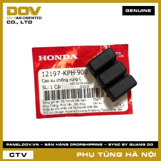 MÃ PHỤ TÙNG : 12197KPH900 CAO SU CHỐNG RUNG C — 12197KPH900