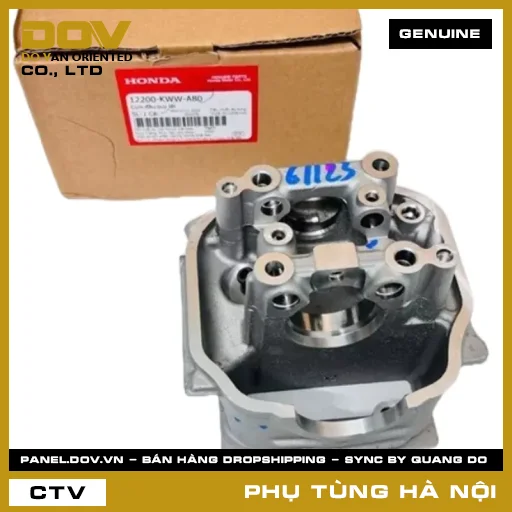 MÃ PHỤ TÙNG : 12200KWWA80 CỤM ĐẦU QUY LÁT — 12200KWWA80
