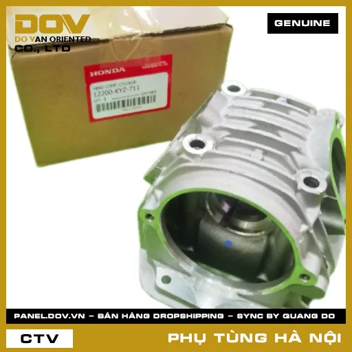 MÃ PHỤ TÙNG : 12200KYZ711 CỤM ĐẦU QUY LÁT — 12200KYZ711