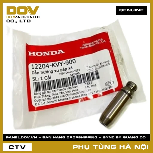 MÃ PHỤ TÙNG : 12204KVY900 DẪN HƯỚNG XU PÁP XẢ — 12204KVY900