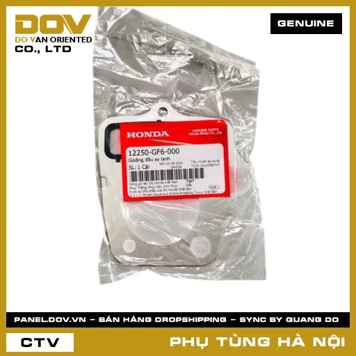 MÃ PHỤ TÙNG : 12250GF6000 GIOĂNG ĐẦU XY LANH — 12250GF6000