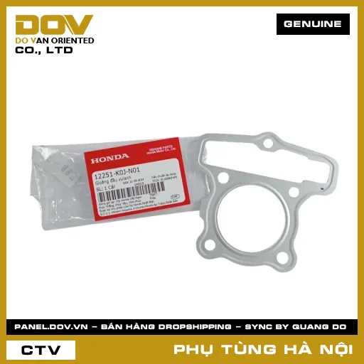 MÃ PHỤ TÙNG : 12251K0JN01 GIOĂNG ĐẦU XYLANH — 12251K0JN01