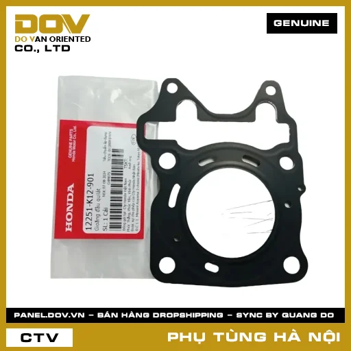MÃ PHỤ TÙNG : 12251K12901 GIOĂNG ĐẦU QUILÁT — 12251K12901