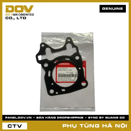 MÃ PHỤ TÙNG : 12251K97T01 GIOĂNG ĐẦU XY LANH — 12251K97T01