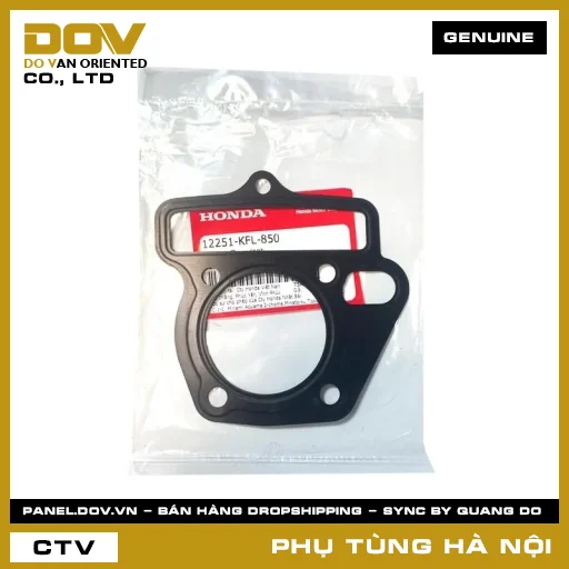MÃ PHỤ TÙNG : 12251KFL850 GIOĂNG ĐẦU XYLANH — 12251KFL850