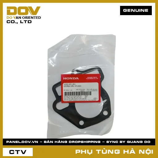 MÃ PHỤ TÙNG : 12251KFL851 GIOĂNG ĐẦU XYLANH — 12251KFL851