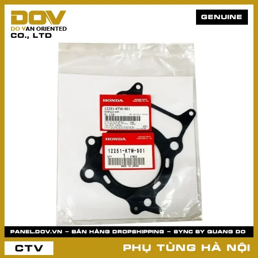 MÃ PHỤ TÙNG : 12251KTW901 GIOĂNG XI LANH — 12251KTW901
