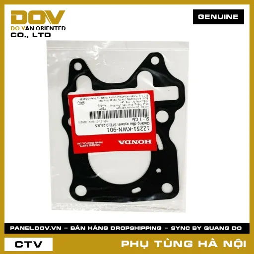 MÃ PHỤ TÙNG : 12251KWN901 GIOĂNG ĐẦU XYLANH STD,0.25,0.5 — 12251KWN901