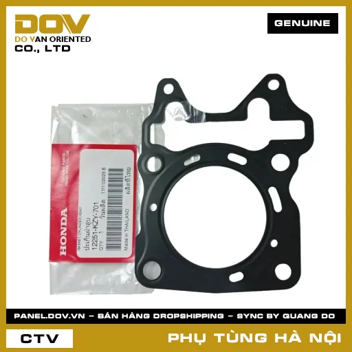 MÃ PHỤ TÙNG : 12251KZY701 GIOĂNG ĐẦU QUILÁT — 12251KZY701