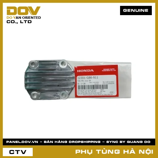 MÃ PHỤ TÙNG : 12301GB6911 NẮP ĐẦU QUY LÁT — 12301GB6911