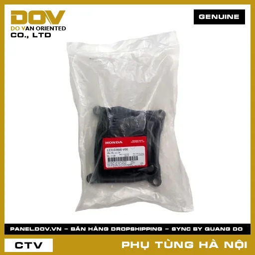 MÃ PHỤ TÙNG : 12310K66V00 NẮP ĐẦU QUI LÁT — 12310K66V00