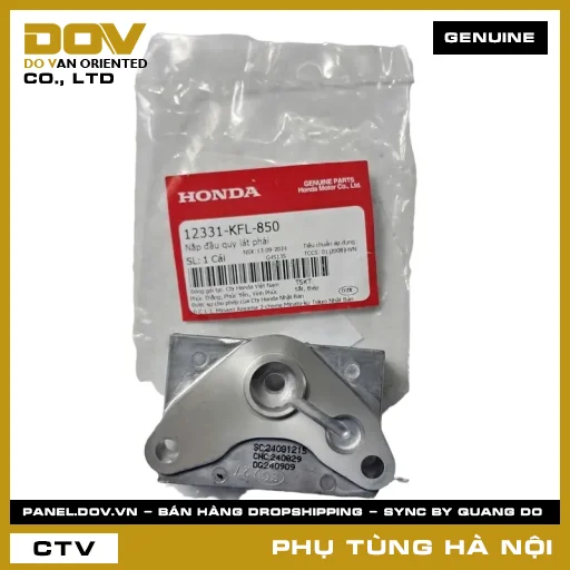 MÃ PHỤ TÙNG : 12331KFL850 NẮP ĐẦU QUY LÁT PHẢI — 12331KFL850