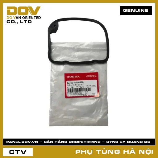 MÃ PHỤ TÙNG : 12391GFM970 GIOĂNG NẮP ĐẦU QUY LÁT — 12391GFM970