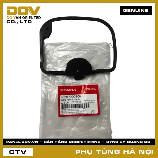 MÃ PHỤ TÙNG : 12391GGC900 GIOĂNG NẮP ĐẦU QUY LÁT — 12391GGC900