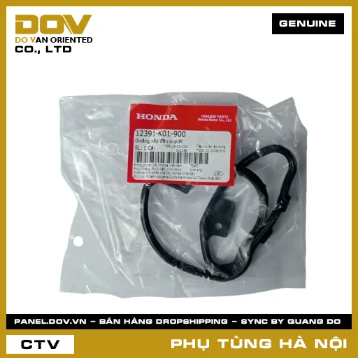 MÃ PHỤ TÙNG : 12391K01900 GIOĂNG NẮP ĐẦU QUYLÁT — 12391K01900