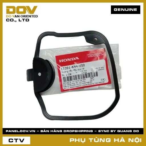 MÃ PHỤ TÙNG : 12391K44V00 GIOĂNG NẮP ĐẦU QUY LÁT — 12391K44V00