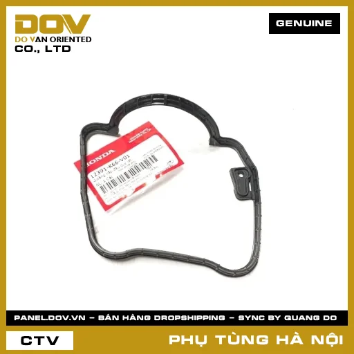 MÃ PHỤ TÙNG : 12391K66V01 GIOĂNG NẮP ĐẦU QUY LÁT — 12391K66V01