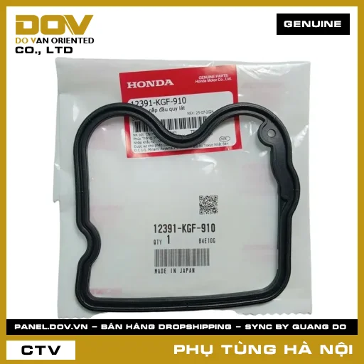 MÃ PHỤ TÙNG : 12391KGF910 GIOĂNG NẮP ĐẦU QUY LÁT — 12391KGF910