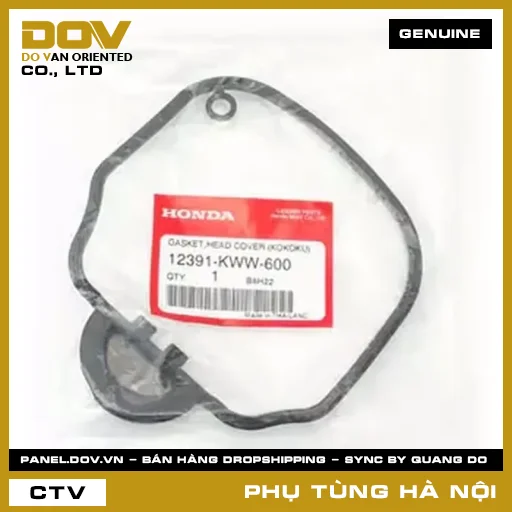MÃ PHỤ TÙNG : 12391KWW600 GIOĂNG NẮP ĐẦU QUY LÁT — 12391KWW600