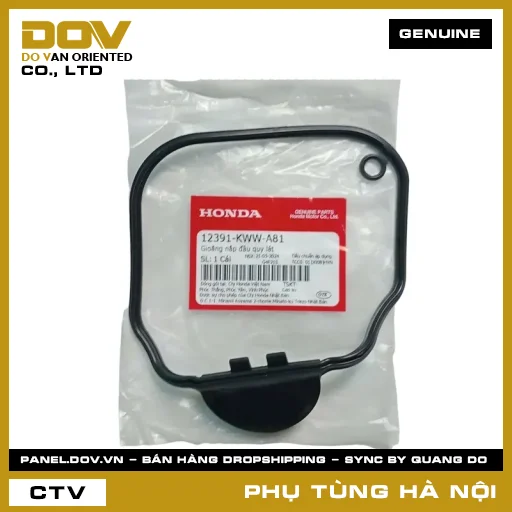 MÃ PHỤ TÙNG : 12391KWWA81 GIOĂNG NẮP ĐẦU QUY LÁT — 12391KWWA81