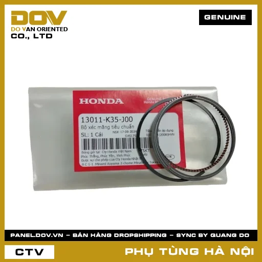 MÃ PHỤ TÙNG : 13011K35J00 BỘ XÉC MĂNG TIÊU CHUẨN — 13011K35J00