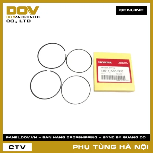 MÃ PHỤ TÙNG : 13011K56N00 BỘ XÉC MĂNG TIÊU CHUẨN (0.00) — 13011K56N00
