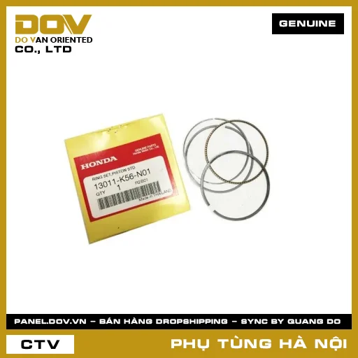 MÃ PHỤ TÙNG : 13011K56N01 BỘ XÉC MĂNG TIÊU CHUẨN (0.00) — 13011K56N01