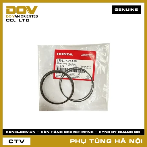 MÃ PHỤ TÙNG : 13011K59A70 BỘ XÉC MĂNG TIÊU CHUẨN — 13011K59A70