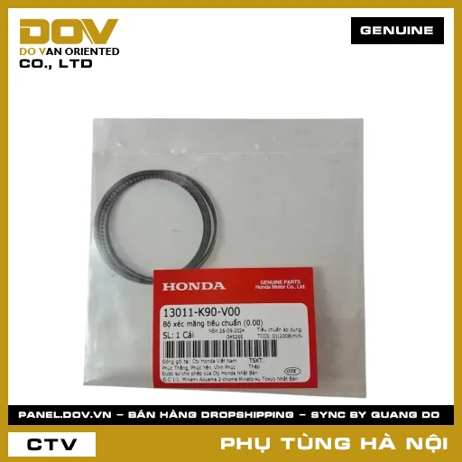 MÃ PHỤ TÙNG : 13011K90V00 BỘ XÉC MĂNG TIÊU CHUẨN (0.00) — 13011K90V00