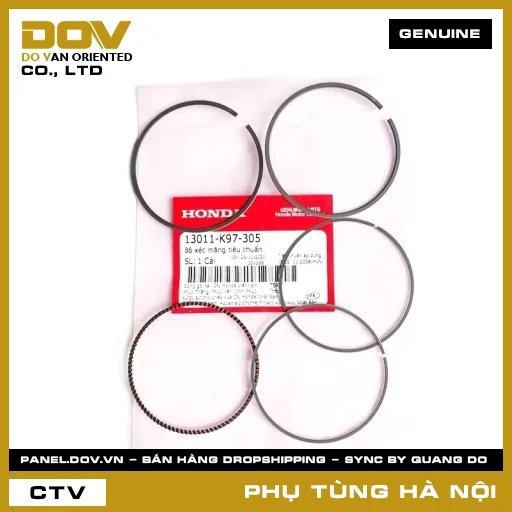 MÃ PHỤ TÙNG : 13011K97305 BỘ XÉC MĂNG TIÊU CHUẨN — 13011K97305