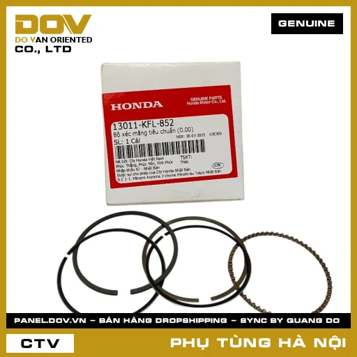 MÃ PHỤ TÙNG : 13011KFL852 BỘ XÉC MĂNG TIÊU CHUẨN (0.00) — 13011KFL852