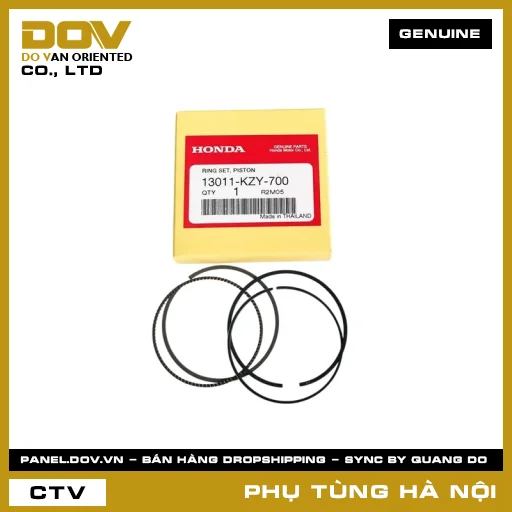 MÃ PHỤ TÙNG : 13011KZY700 BỘ XÉC MĂNG TIÊU CHUẨN (0.00) — 13011KZY700