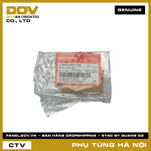 MÃ PHỤ TÙNG : 13022K73T30 BỘ XÉC MĂNG CỐT 1 — 13022K73T30