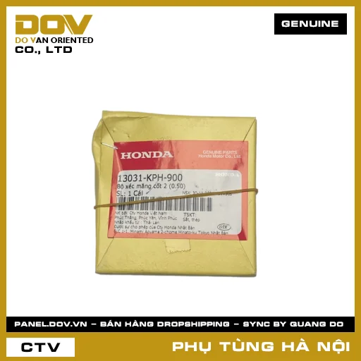 MÃ PHỤ TÙNG : 13031KPH900 BỘ XÉC MĂNG CỐT 2 (0.50) — 13031KPH900