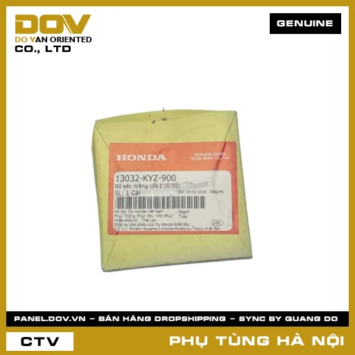 MÃ PHỤ TÙNG : 13032KYZ900 BỘ XÉC MĂNG CỐT 2 (0.50) — 13032KYZ900