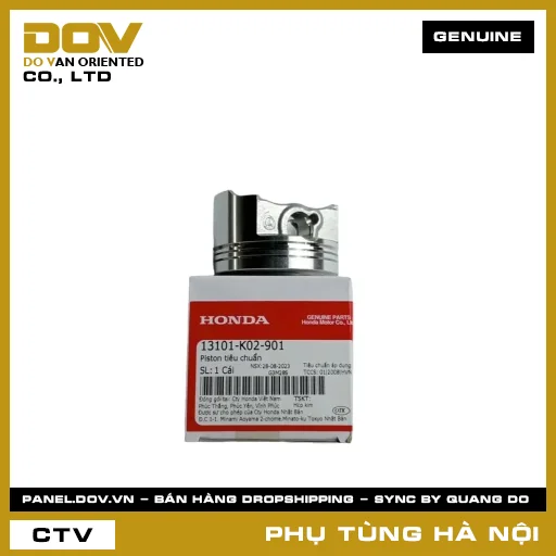 MÃ PHỤ TÙNG : 13101K02901 PISTON TIÊU CHUẨN — 13101K02901