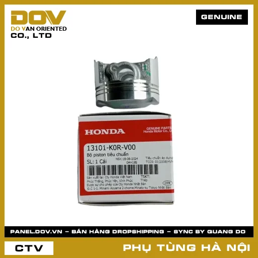 MÃ PHỤ TÙNG : 13101K0RV00 BỘ PISTON TIÊU CHUẨN — 13101K0RV00