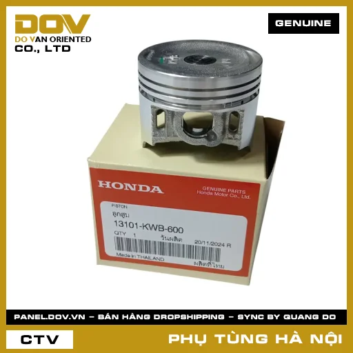 MÃ PHỤ TÙNG : 13101KWB600 PISTON TIÊU CHUẨN (0.00) — 13101KWB600