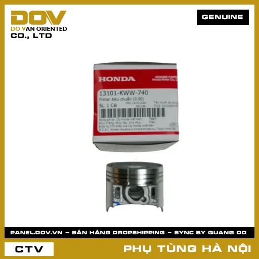 MÃ PHỤ TÙNG : 13101KWW740 PISTON TIÊU CHUẨN (0.00) — 13101KWW740