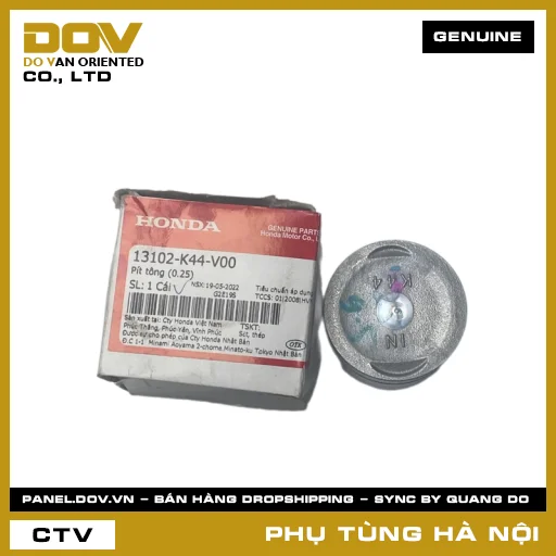 MÃ PHỤ TÙNG : 13102K44V00 PISTON (0.25) — 13102K44V00