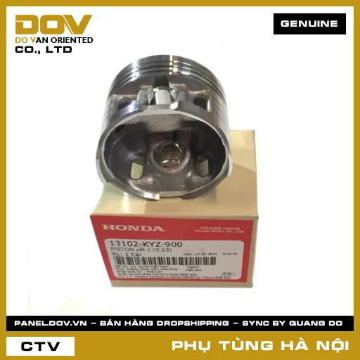 MÃ PHỤ TÙNG : 13102KYZ900 PISTON CỐT 1 (0.25) — 13102KYZ900