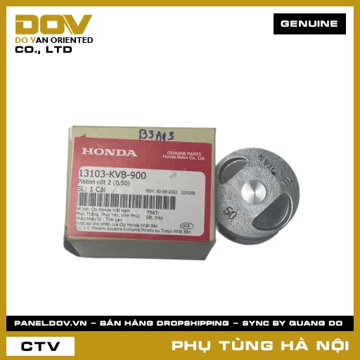 MÃ PHỤ TÙNG : 13103KWN902 PISTON CỐT 2 (0.50) — 13103KWN902