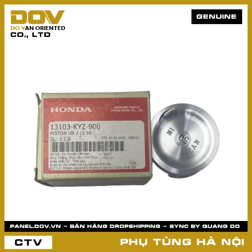 MÃ PHỤ TÙNG : 13103KYZ900 PISTON CỐT 2 (0.50) — 13103KYZ900