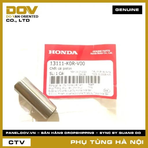 MÃ PHỤ TÙNG : 13111K0RV00 CHỐT CÀI PISTON — 13111K0RV00