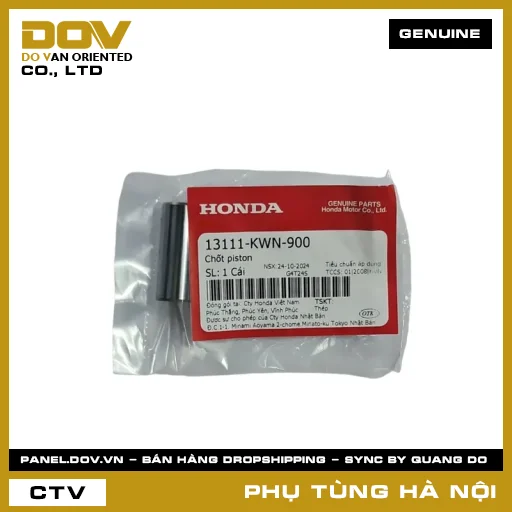 MÃ PHỤ TÙNG : 13111KWN900 CHỐT PISTON — 13111KWN900