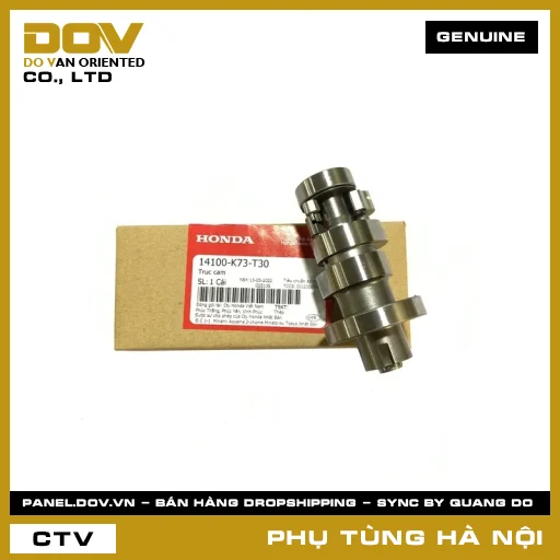 MÃ PHỤ TÙNG : 14100K73T30 TRUC CAM — 14100K73T30
